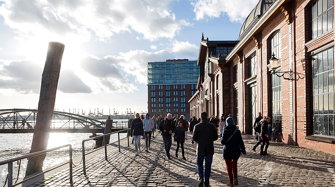 Hamburg Fischmarkt Anleger Altona