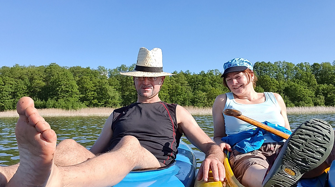 Geführte Kanutour auf der Elbe