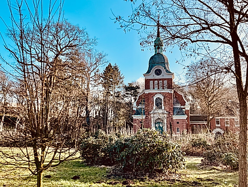 Lutherkirche im Frühjahr