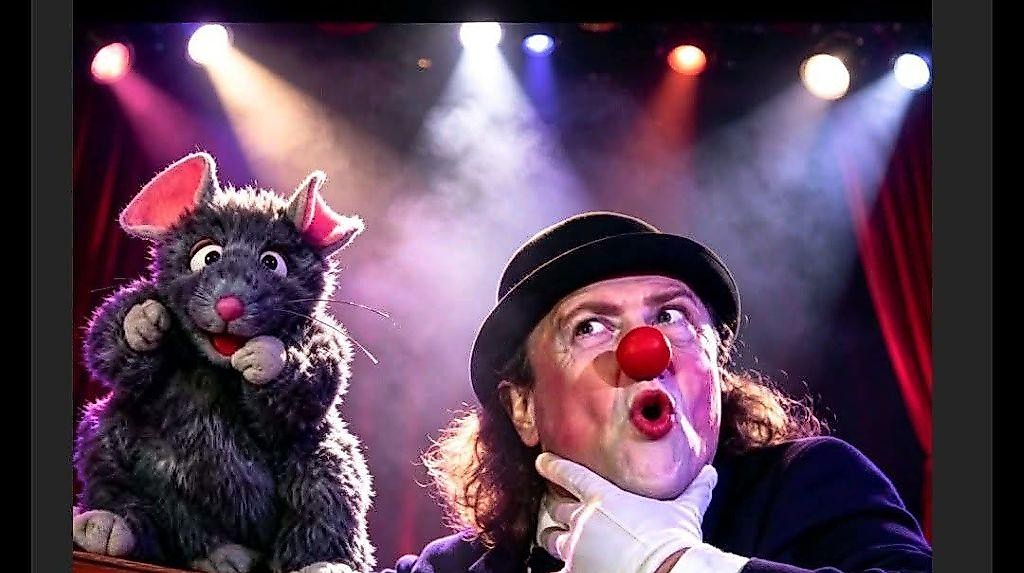 Es zeigt unseren Clown Zaroki