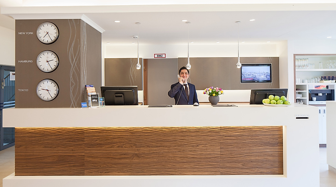 Apartment-Hotel Hamburg Mitte: Rezeption