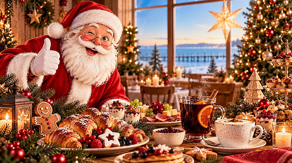 Weihnachtsmann Brunch