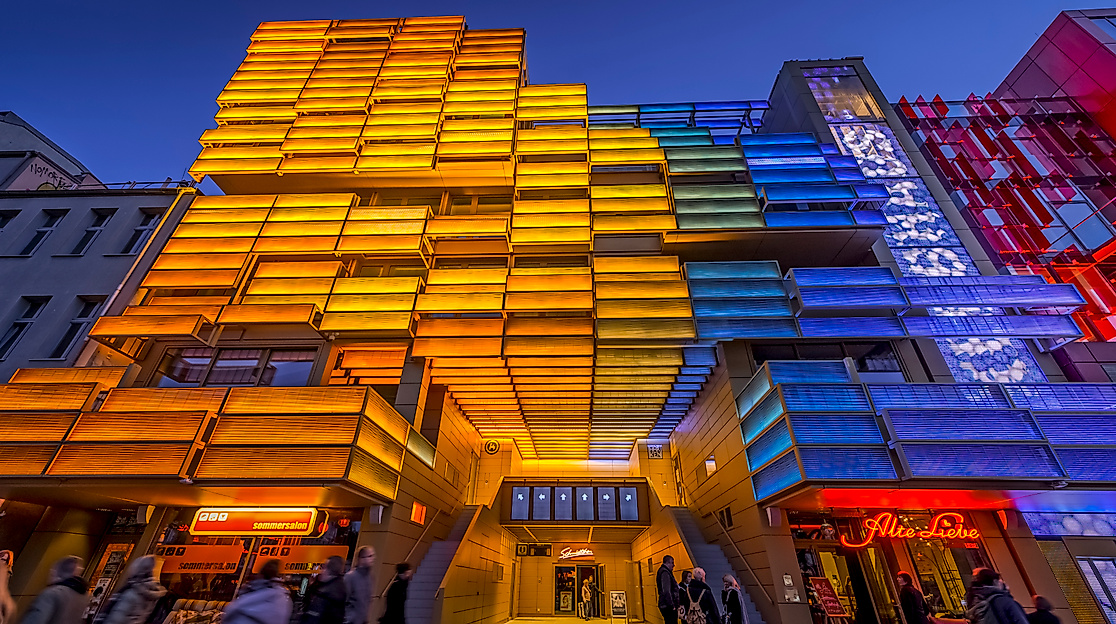 Schmidtchen Theater. Reeperbahn.