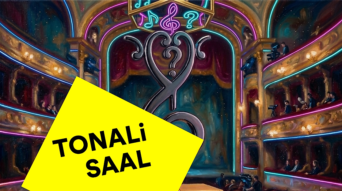 TONALi SAAL im Neonlicht