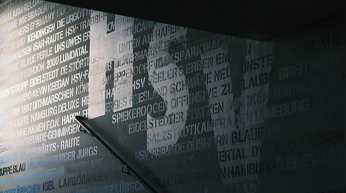 Tunnel im Volksparkstadion