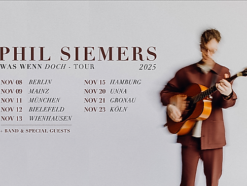 Phil Siemers - Was wenn doch - Tour 2026