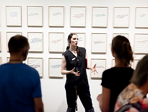 Queere Führung im Rahmen der Pride Week 2024 in der Hamburger Kunsthalle, 2024