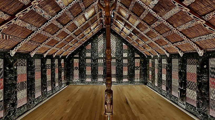 Rauru - Versammlungshaus der Māori