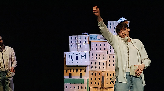 Civil Front - oh, what a wonderful world - Panel und bidirektionale Live-Übertragung Schauspiel