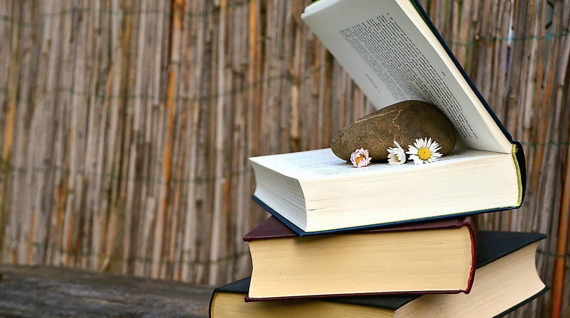 Author reading with Sabine Latzel