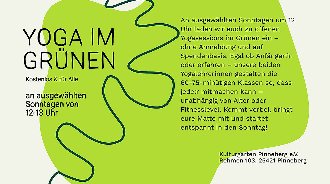 Yoga im Grünen