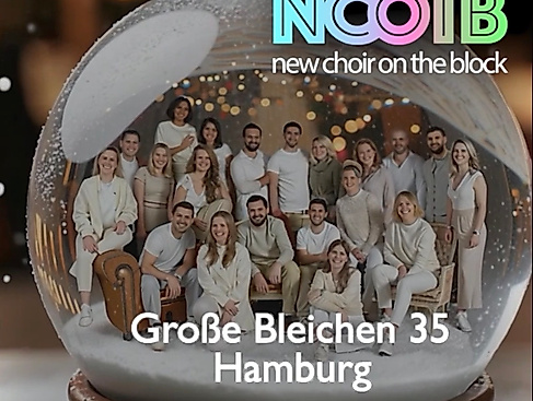 Weihnachtsmarkt Auftritt NCOTB