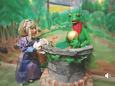 Marionettentheater: Der Froschkönig