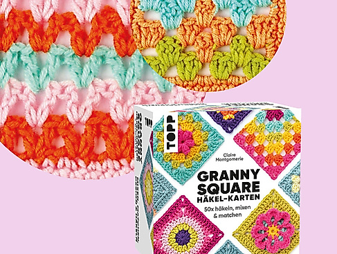 Kreativ Event - süße Granny Squares häkeln