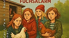Die wilden Hühner geben Fuchsalarm