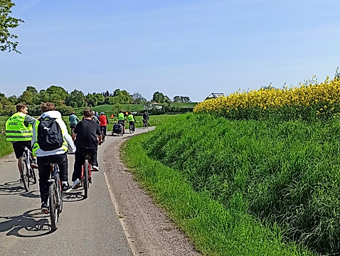 Familienfahrradtour