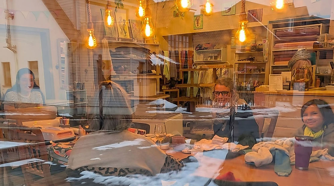 Workshop in fröhlicher Runde