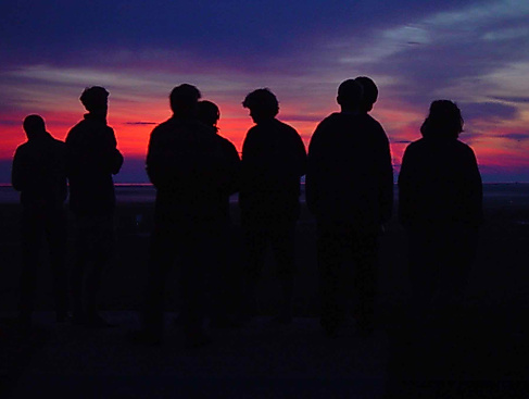 Nordsee bei Nacht - Nachtwanderung in Büsum