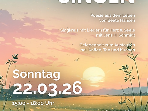 Singen und Lauschen am 22.03.2026