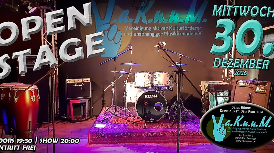 OPEN STAGE im VaKuuM