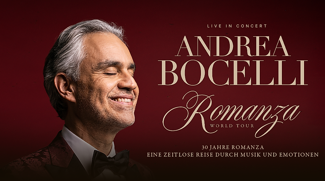 ANDREA BOCELLI - Romanza World Tour 2027