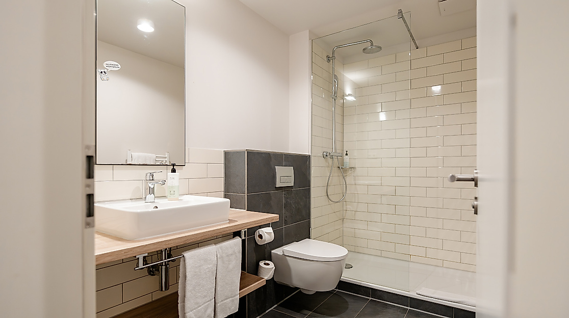 sylc. Apartmenthotel GmbH Hamburg: MASTER Bad