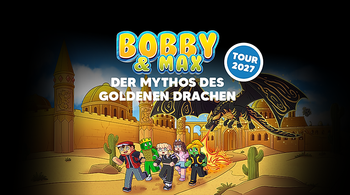 Bobby & Max: Der Mythos des goldenen Drachen - Live Hörspiel