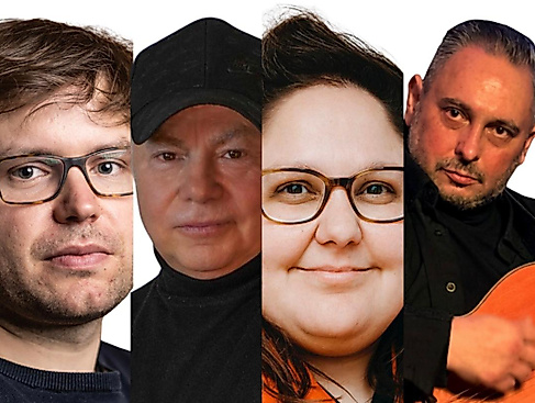 Adrian Oeser, Romani Weiß, Kelly Laubinger, Manolito Steinbach