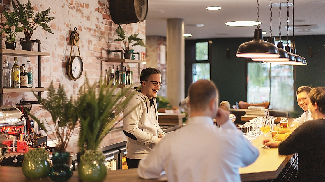 Holiday Inn - the niu Bricks Hamburg: Bar