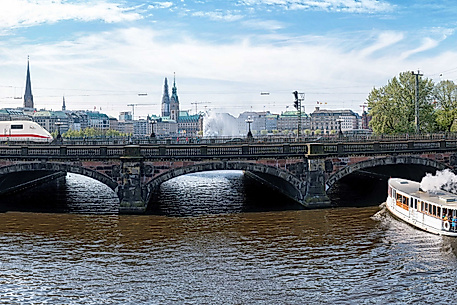 Hamburg Reise Bahn
