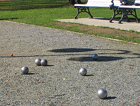 Boule im Kurpark