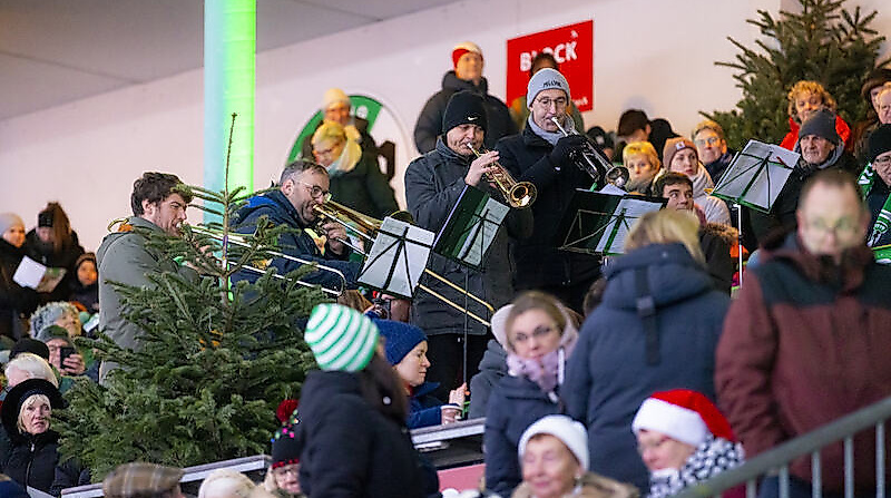 Adventssingen Stadion Lohmühle