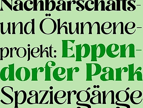 Eppendorfer Park-Spaziergänge - Pfingst-Spaziergang