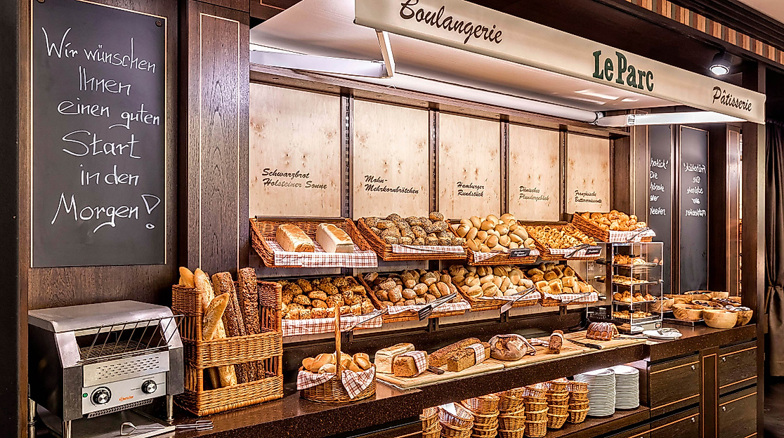 Hotel GRAND ELYSEE Hamburg: Frühstücksbereich