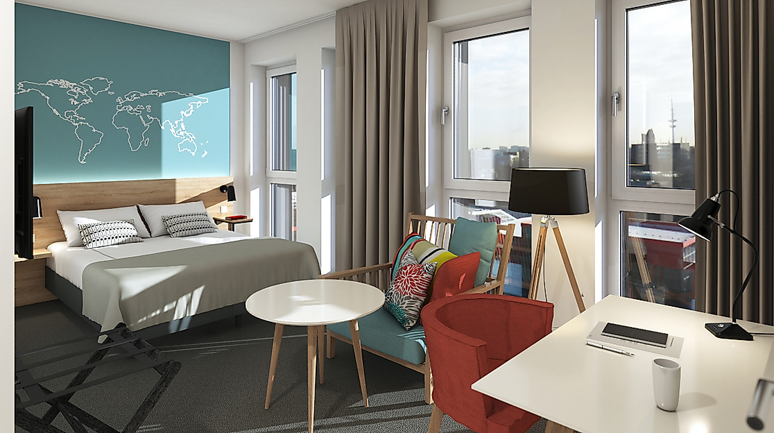 sylc. Apartmenthotel GmbH Hamburg: SECONDARY Zimmer