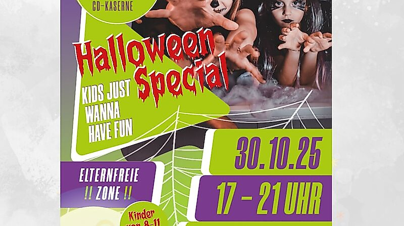 kids just wanna have fun - Die Halloweenparty für alle zwischen 8 und 11 Jahren