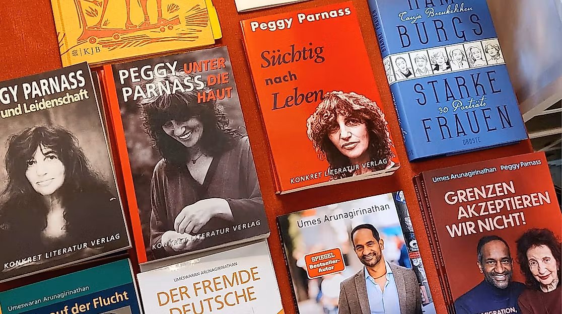 Peggy Parnass zur Erinnerung; Leseempfehlungen im P36 Feierabend-Salon