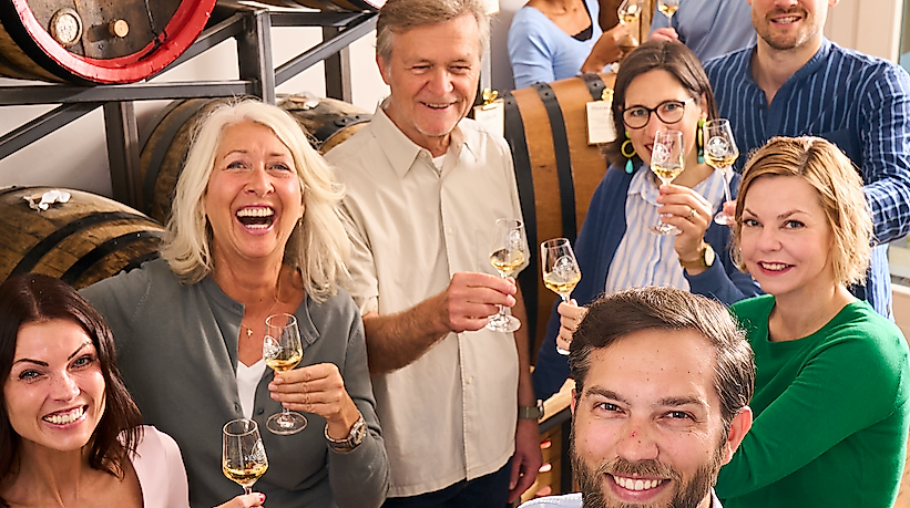 Freude und Genuss beim Brennerei-Tasting!