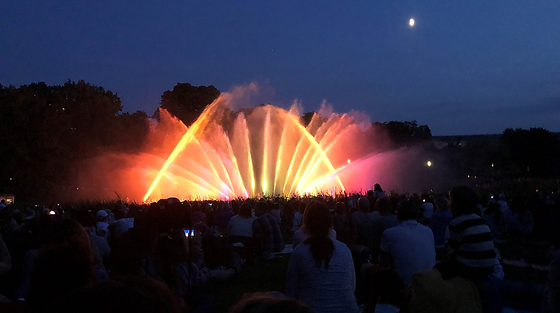 Wasserlichtorgel in Planten und Blomen