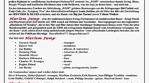 HANSA JAZZ Harlem Jump