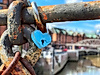 hamburg stadtführung, herz an brücke, Rosinenfischer