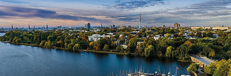 Hamburg von oben
