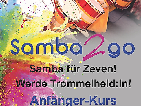 Samba2go - Samba für Zeven - Trommel-Anfänger-Kurs August 2025