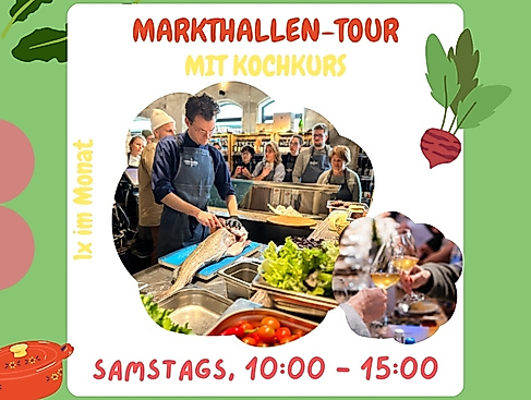Markthallentour und Kochkurs