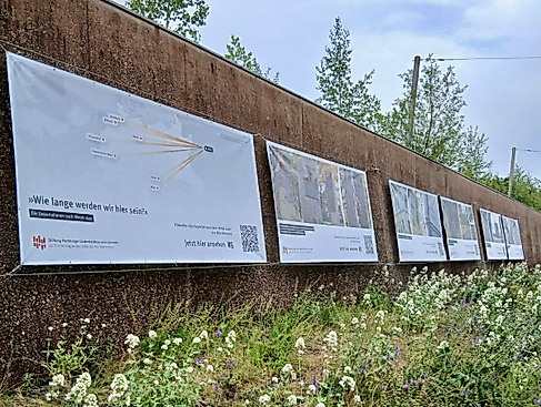 Installation Deportationen denk.mal Hannoverscher Bahnhof 2026
