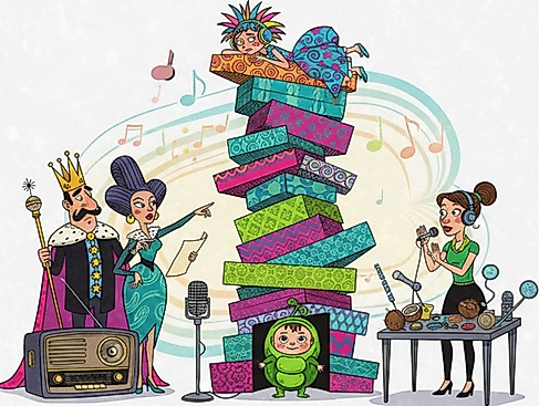 Live-Hörspiel: Die Prinzessin auf der Erbse