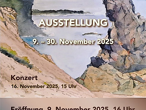 Plakat Ausstellung Küstenlandschaften