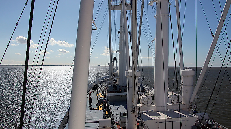 Sommer-Elbtörn Richtung Heimathafen CUXHAVEN – HAMBURG