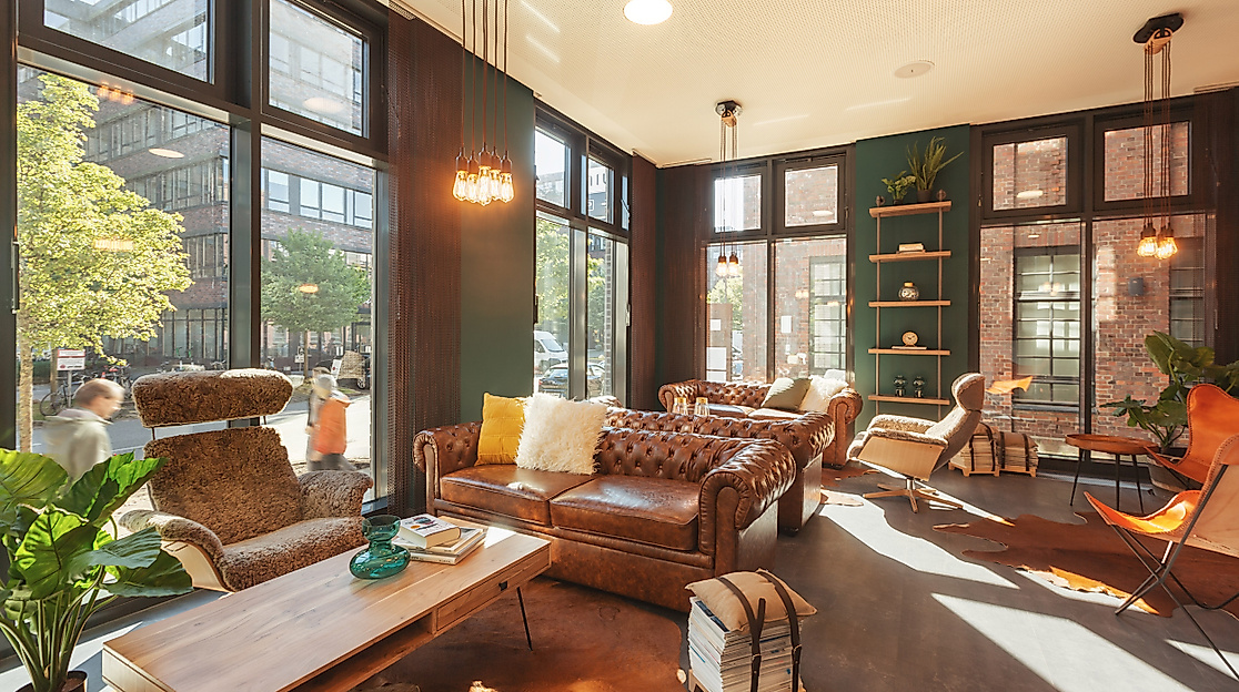 Holiday Inn - the niu Bricks Hamburg: Lobby