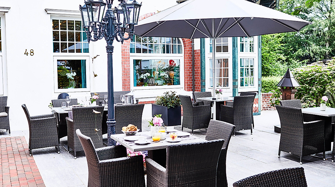 Hotel Cap Polonio Pinneberg: Terrasse